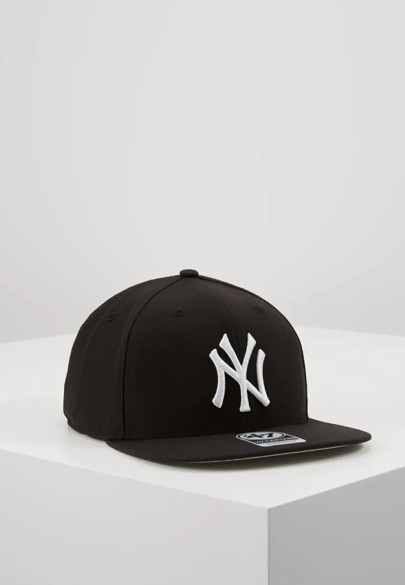 ‘47 New York Yankees Cappello Visiera Piatta Nero/Bianco