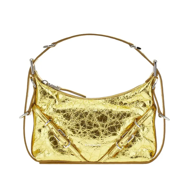 Borsa 'Voyou' mini in pelle laminata